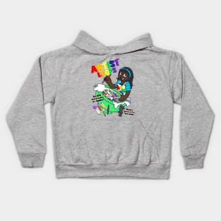 Artist Loops: Painter Kids Hoodie